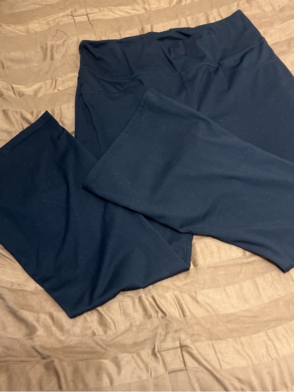 HALARA Black High-Waist Wide-Leg Active Pants